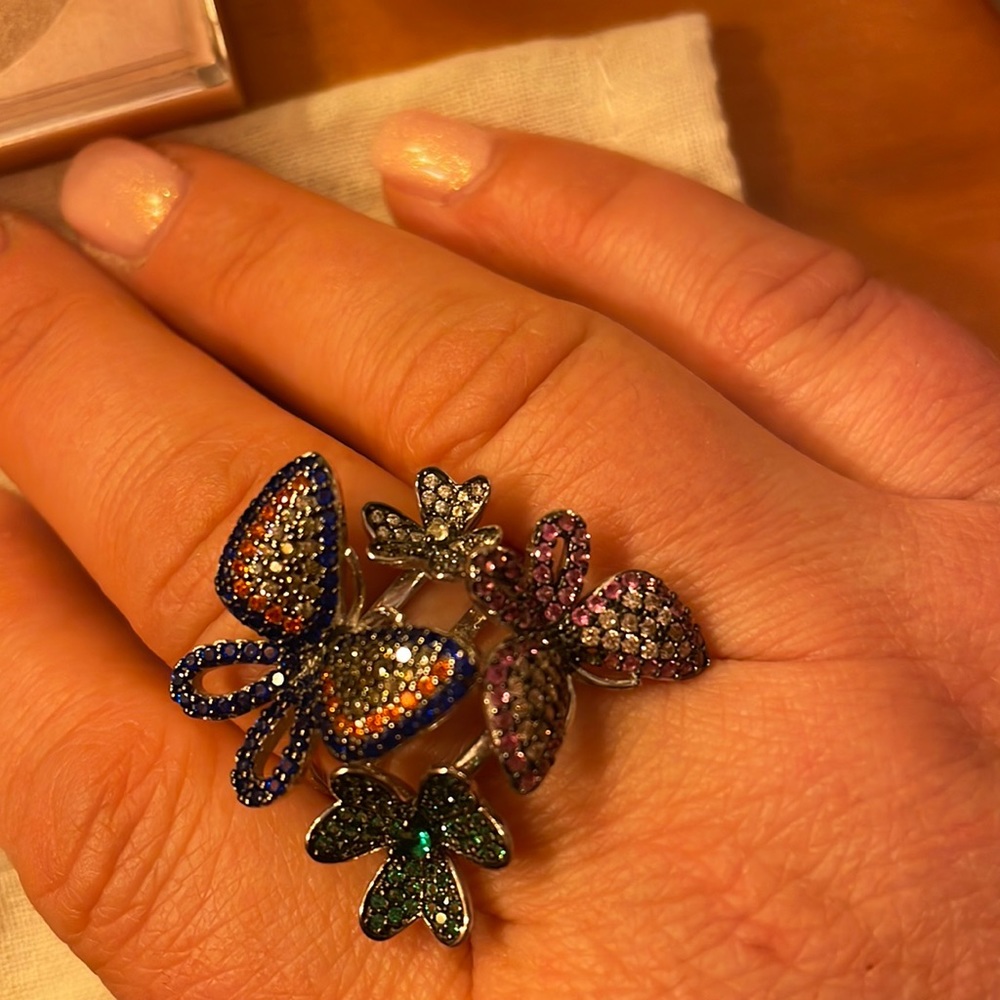 925 silver butterfly 🦋 ring